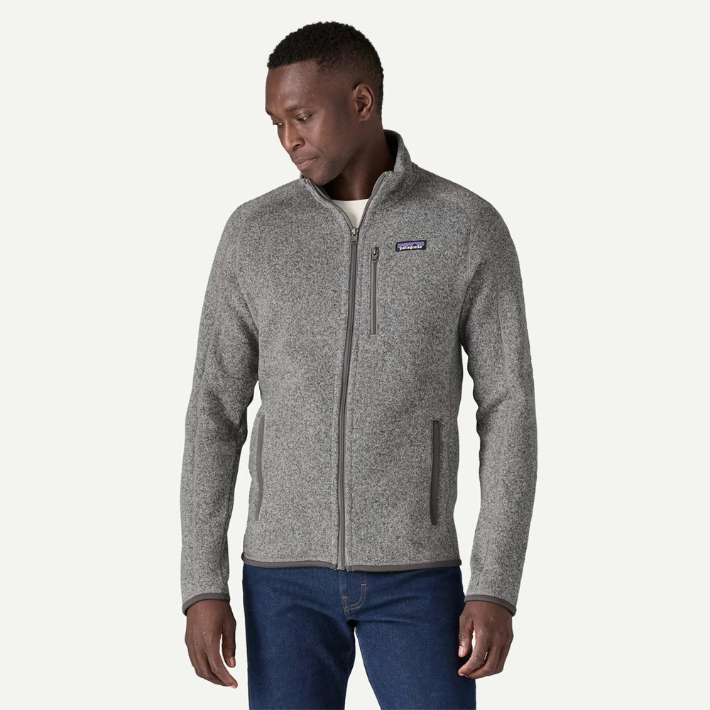 Patagonia Men's Better Sweater® Fleece Jacket Size Large in Stonewash Gray